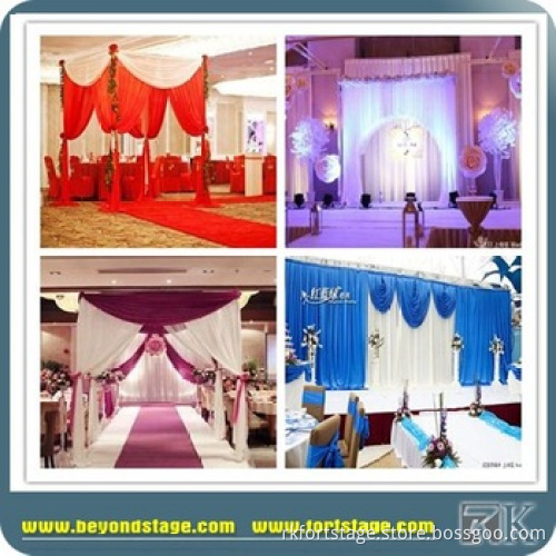 Aluminum pipe and drape kits/Wedding Backdrop for sale in China